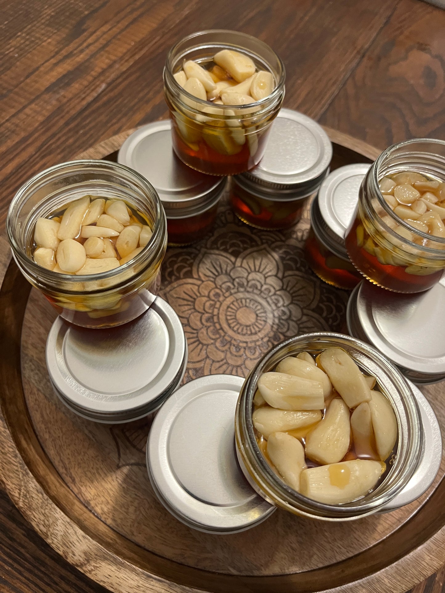 Fermented Garlic Honey